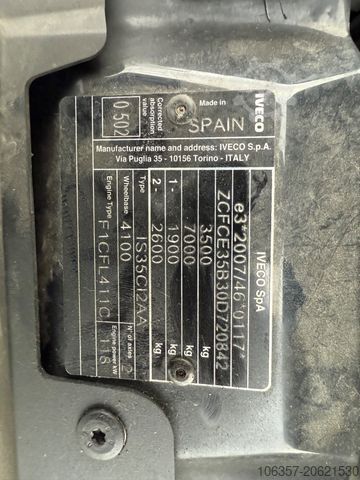 Transporter mit Koffer IVECO Daily 35C16 3,0L Möbelkoffer  Euro6 Türen