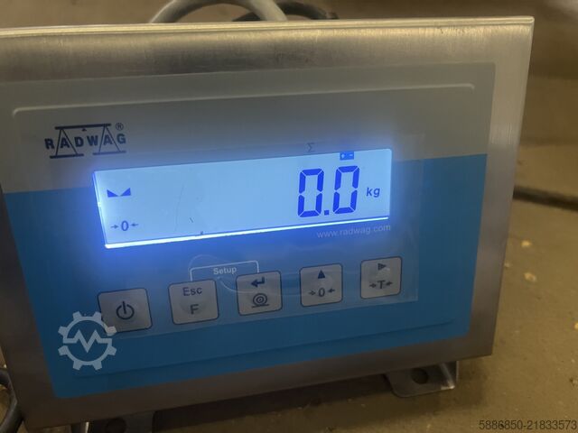 Waga 800 kg Inox 1200 x 1200 mm Radwag 