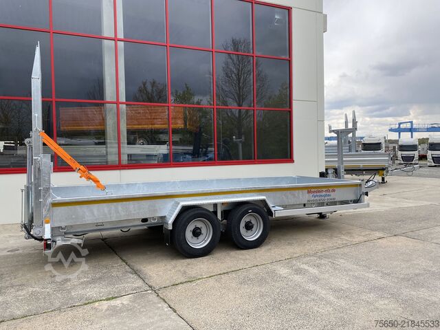 Ρυμουλκούμενο χαμηλού φορτίου Möslein TT 11-E6x2 hydr. Rampen  Tieflader für Fräsen breiten hydraulischen Rampen, Neu