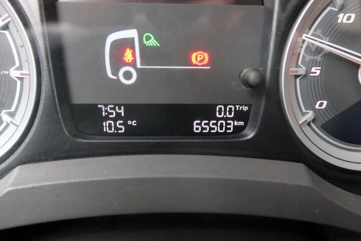 Φορτηγό γερανού DAF LF 260 Openwagen+ Kraan Fassi F85 B023+ Radio c...