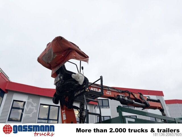 Tipper truck MAN TGS 18.400 4x2 BL, Intarder, Heckkran Terex