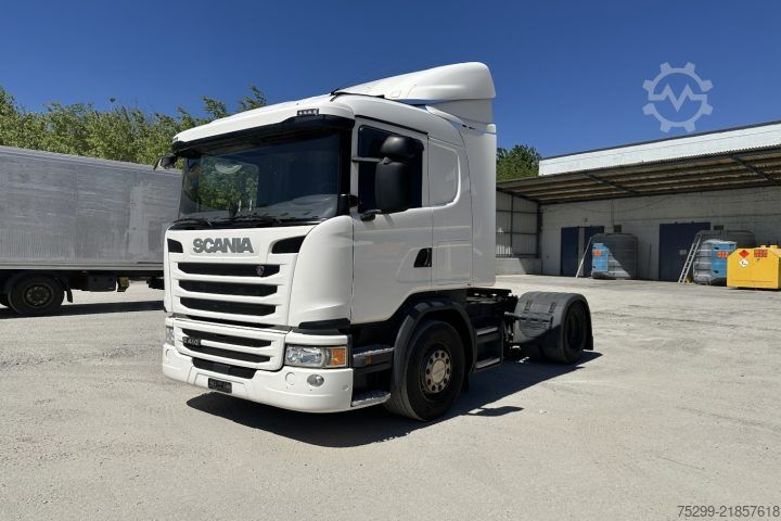 Standard trækkerunit Scania G410 LA 4x2 Retarder / Swiss-Vehicle