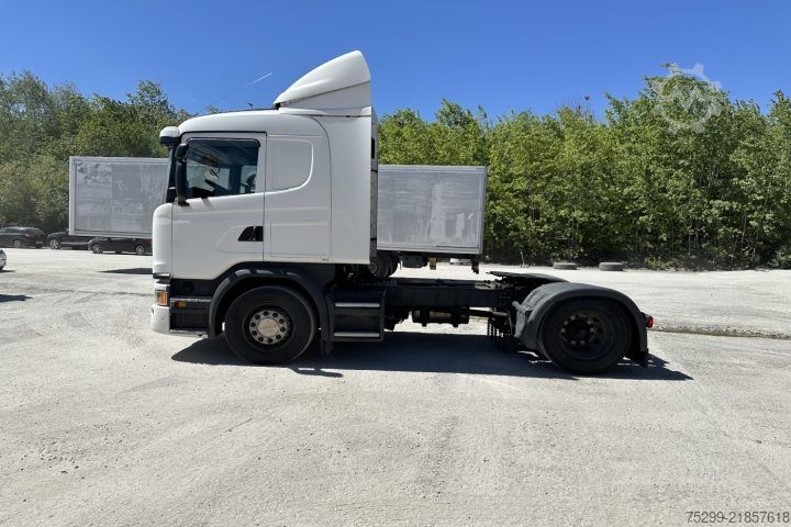 Standard trækkerunit Scania G410 LA 4x2 Retarder / Swiss-Vehicle