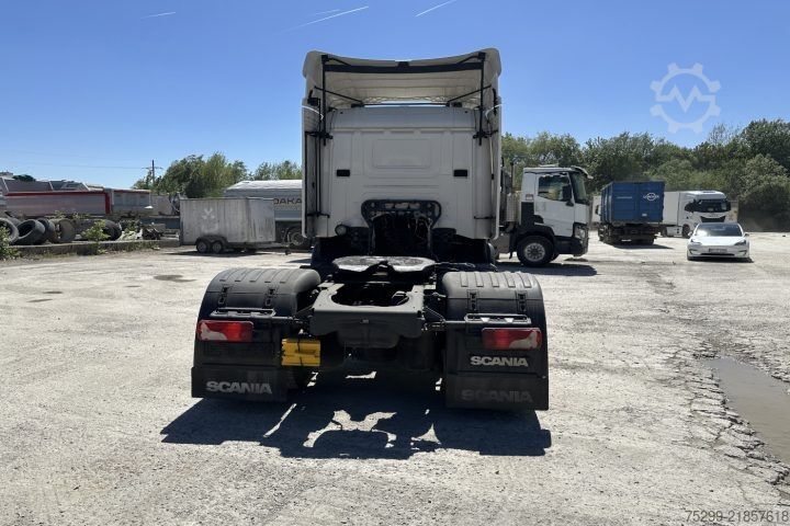 Standard trækkerunit Scania G410 LA 4x2 Retarder / Swiss-Vehicle