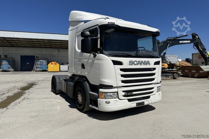 Standard trækkerunit Scania G410 LA 4x2 Retarder / Swiss-Vehicle