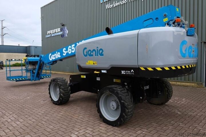 Teleskopik platform Genie S65XC Guarantee! Diesel, 4x4 Drive, 21.8m Working