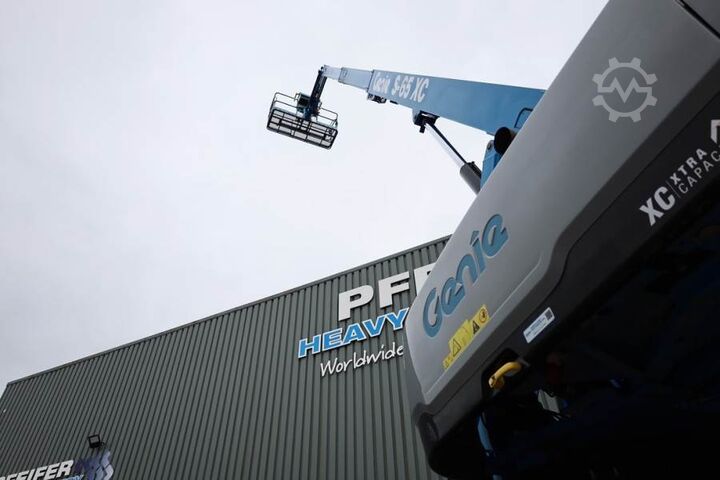 Teleskopik platform Genie S65XC Guarantee! Diesel, 4x4 Drive, 21.8m Working