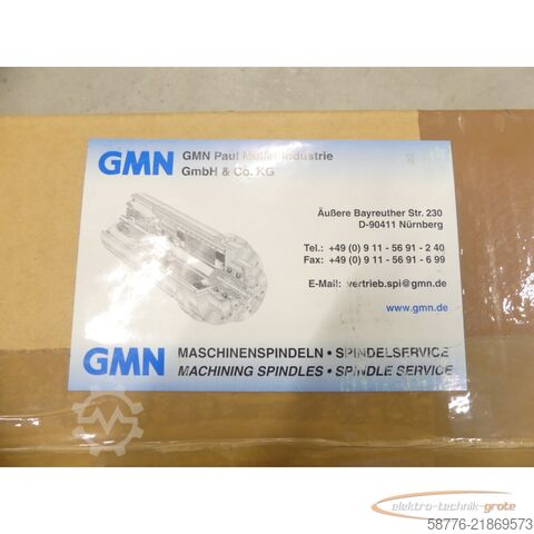 Componenta GMN HSP150DH 381 12 kW 350Hz 7000rpm 400V - HF-Spindel Mapal --
