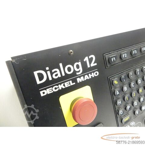 Składnik Grundig Dialog 12 Deckel Maho Bedienfeld / Tastatur für FP4-60