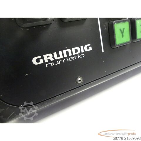 Składnik Grundig Dialog 12 Deckel Maho Bedienfeld / Tastatur für FP4-60