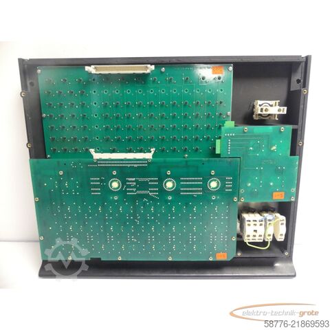 Składnik Grundig Dialog 12 Deckel Maho Bedienfeld / Tastatur für FP4-60