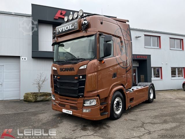 Standaard trekker SCANIA S 500A4x2NA*Leder*Standklima*2 Tank*Navi*LED*