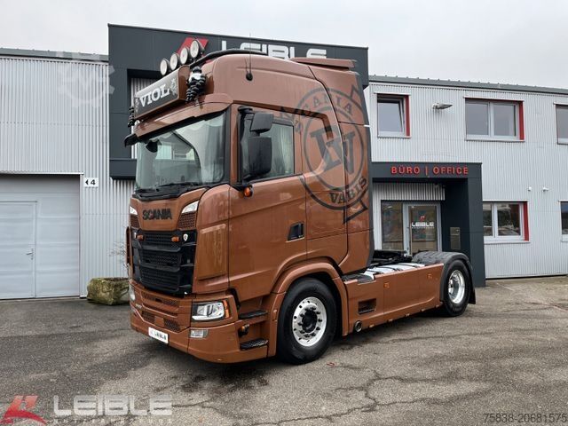 Standaard trekker SCANIA S 500A4x2NA*Leder*Standklima*2 Tank*Navi*LED*