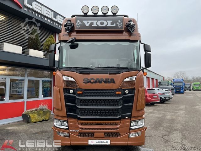 Standaard trekker SCANIA S 500A4x2NA*Leder*Standklima*2 Tank*Navi*LED*