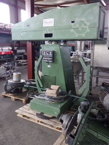 45 kW Dissolver van Drais model RN 3-45 AS VAC voor werken onder vacuüm met mengpan van 2000 L DRAIS RN 3-45 AS VAC