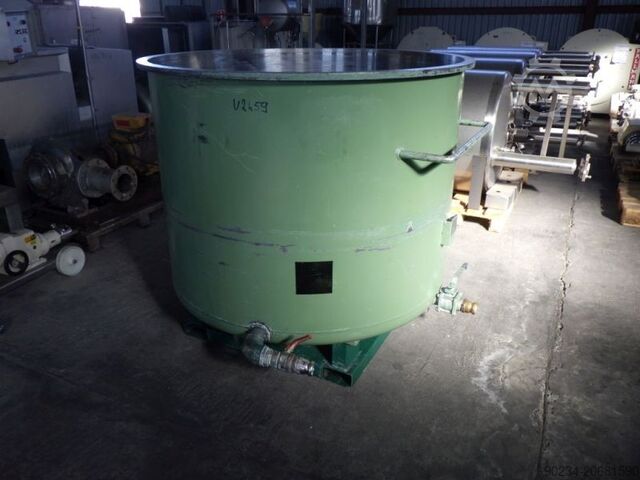 45 kW Dissolver van Drais model RN 3-45 AS VAC voor werken onder vacuüm met mengpan van 2000 L DRAIS RN 3-45 AS VAC