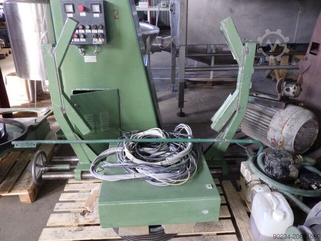 45 kW Dissolver van Drais model RN 3-45 AS VAC voor werken onder vacuüm met mengpan van 2000 L DRAIS RN 3-45 AS VAC