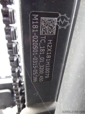 Electric 3-wheel forklift Linde E12