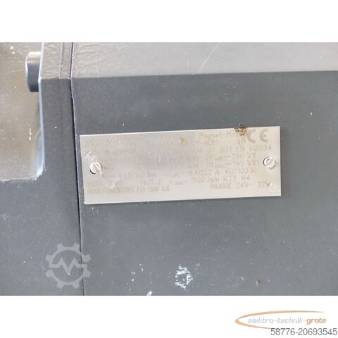 Control unit Siemens 1FT6105-8AC71-4EB1 Synchronservomotor SN.E LN86133601001