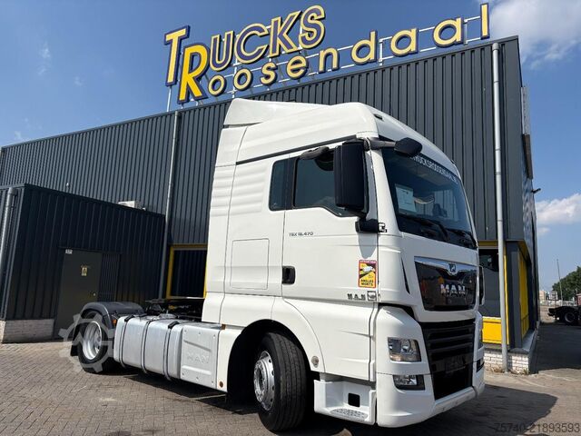 Tracteur standard MAN TGX 18.470 + RETARDER + EURO 6 + 2x in stock