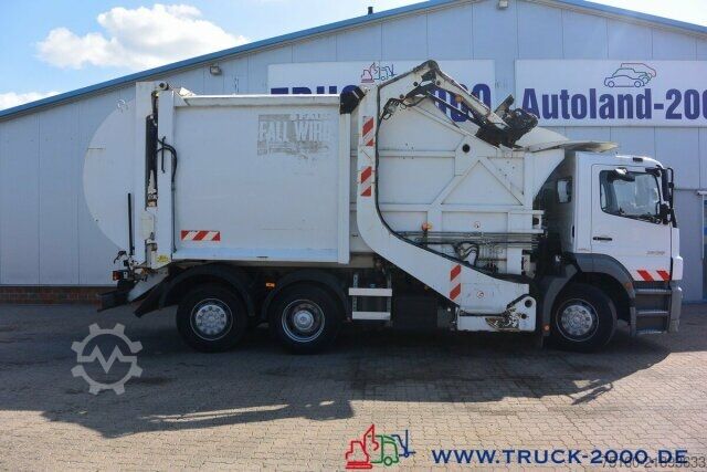 Müllwagen Mercedes-Benz Axor 2529 Faun Überkopf Frontlader 25 m³ 1.Hand