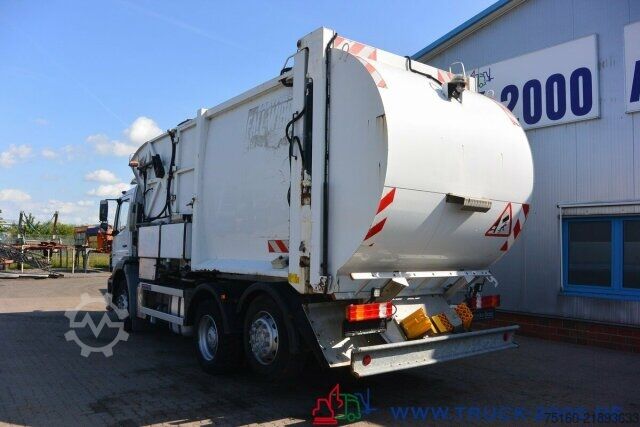 Müllwagen Mercedes-Benz Axor 2529 Faun Überkopf Frontlader 25 m³ 1.Hand