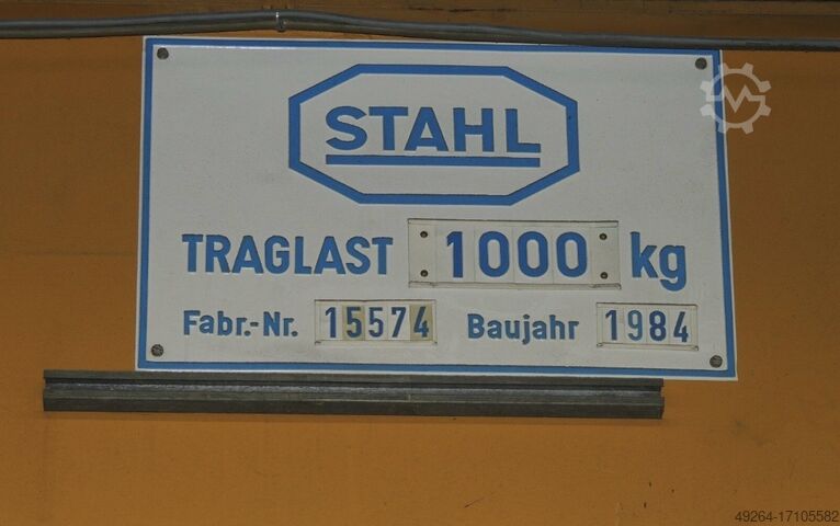 Fedélzeti daru Brückenkran Stahl