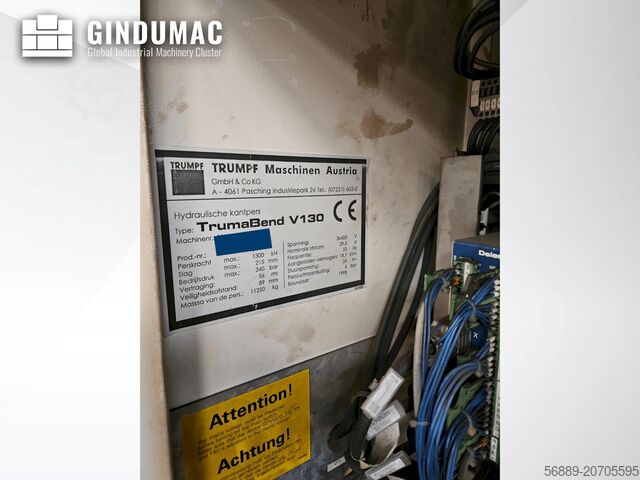 Press Brake TRUMPF TrumaBend V130