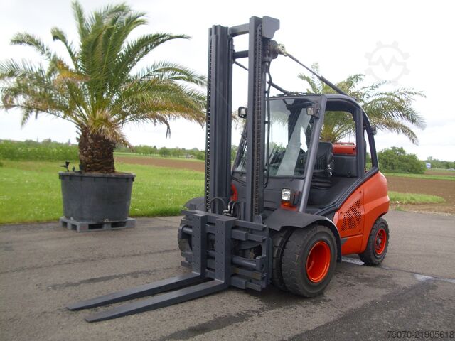Chariot élévateur Linde H50T-01-X394 - TELE -ZVG/SS - KABINE/HZG