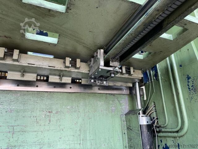 Hydraulische tafelschaar, pendelplaatenschaar, plaatstaalschaar, hydraulische plaatenschaar SAFAN VS 310 / 4