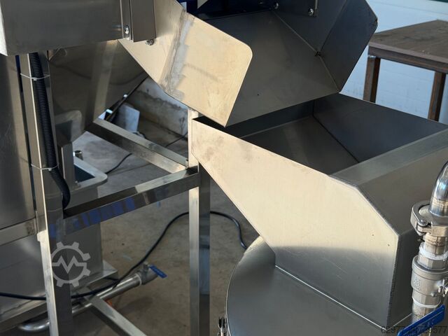 Bıçaklı patates soyma hattı, 500 kg/saat kapasite Kronitek AE-KPM500