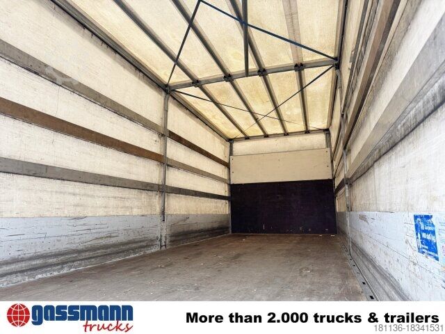 Düz kasa kamyon Mercedes-Benz Atego 1530 L 4x2 mit LBW Dhollandia