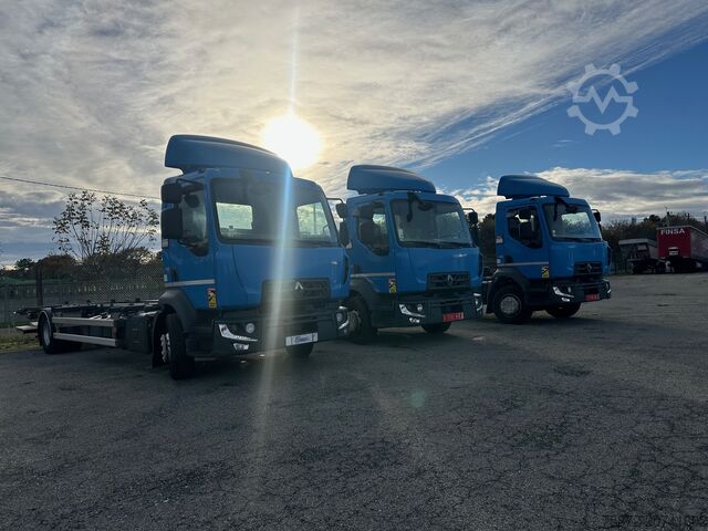 Camião de caixa fechada Renault D 14.280 DTI EURO 6 BDF JOST  SUSP INTEG