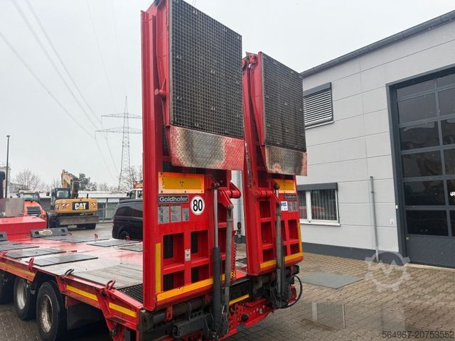 Τυπική μονάδα τράκτορα MERCEDES-BENZ 1845 Actros mit Goldhofer STN L3 Tieflader Rampe