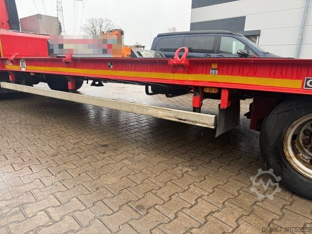 Τυπική μονάδα τράκτορα MERCEDES-BENZ 1845 Actros mit Goldhofer STN L3 Tieflader Rampe