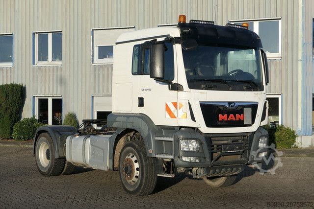 Standard tractor unit MAN 18.460 TGS 4x4. HydroDrive, Klima, Hydraulik