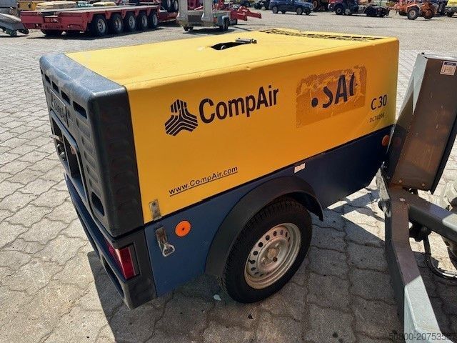 Remorcă auto CompAir Compair DLT0206, Kompressor