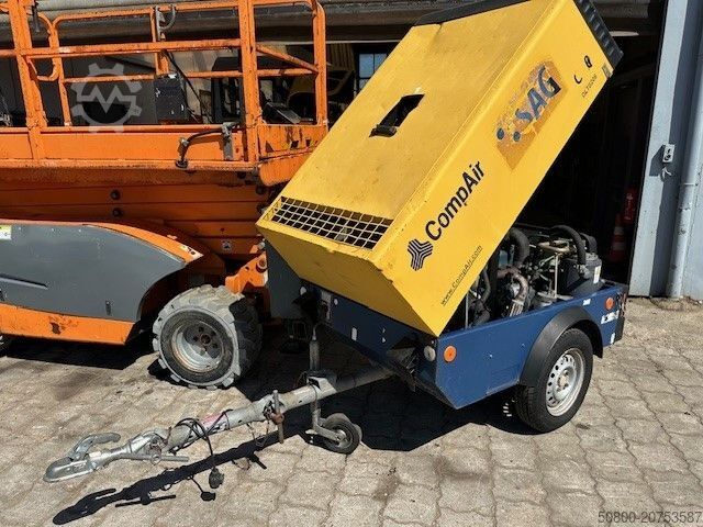 Remorcă auto CompAir Compair DLT0206, Kompressor