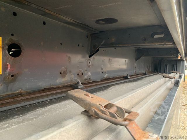 Semirremolque abierto con toldo KRONE Standard_ FerryLashing_Palettenk_ SAF_ Liftachse