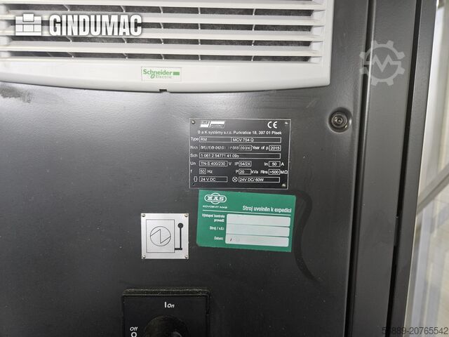 Verticale verspanen centrum KOVOSVIT MAS MCV 754 QUICK