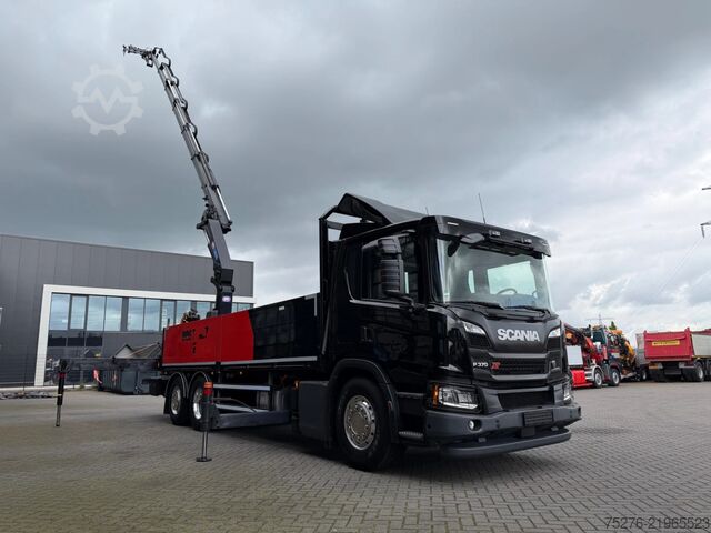 Kranwagen Scania P370 XT 6x2 HMF 3220-K6+Fly jib FJ600-K3 Euro 6D