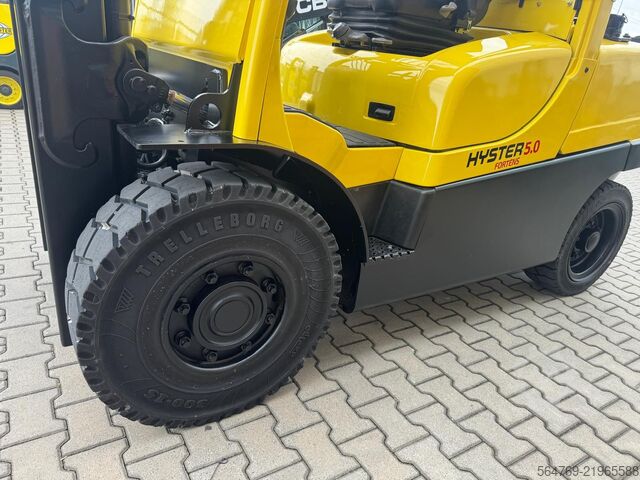 περονοφόρο ανυψωτικό Hyster H5.00FT/Positioner+sideshift/3662 hours