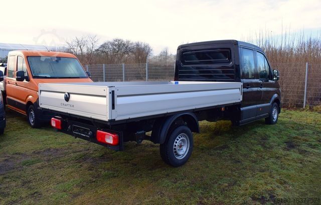 Pick-up dodávka VOLKSWAGEN Crafter 35 Doka Pritsche TDI lang *PDC*7-Sitzer