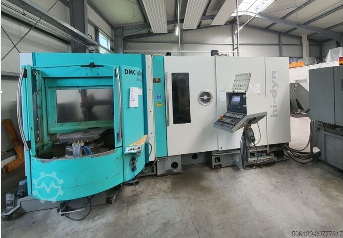 Centre d’usinage vertical DMG Mori DMC 60H hi-dyn