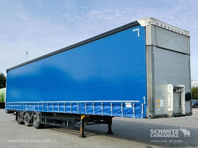 Open oplegger met zeil Schmitz Cargobull Curtainsider Coil Getränke