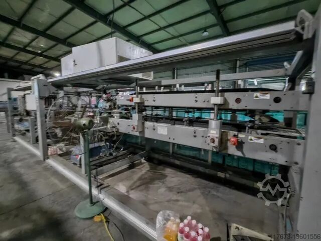 Polovna punilica SIDEL za negaziranu vodu u PET bocama, kapaciteta 25200 boca/čas. AF (Ateliers François) 