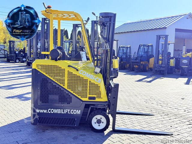 Vierwegvorkheftruck Combilift C3000CB GAS TRIPLEX 4900 POSITIONER