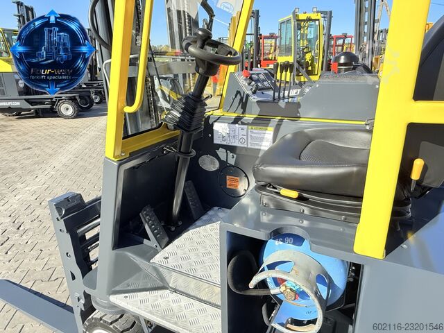 Dört yollu forklift Combilift C3000CB GAS TRIPLEX 4900 POSITIONER
