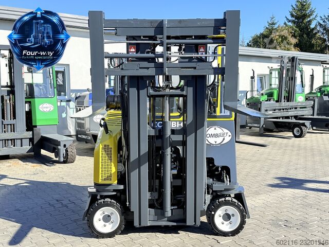 Dört yollu forklift Combilift C3000CB GAS TRIPLEX 4900 POSITIONER