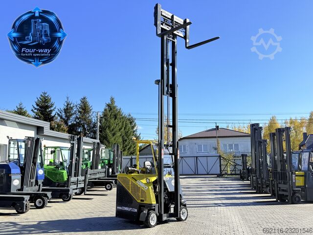 Dört yollu forklift Combilift C3000CB GAS TRIPLEX 4900 POSITIONER